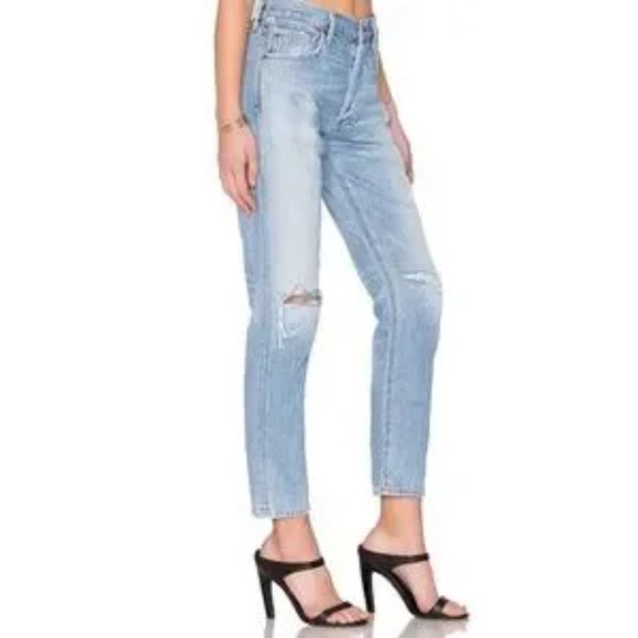 Citizens of Humanity Liya High Rise Crop Jeans - Picture 5 of 12